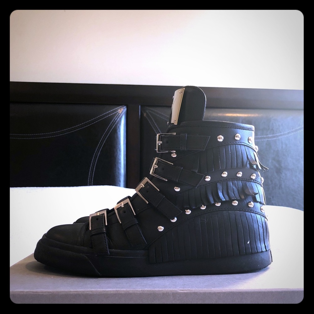 🔥Giuseppe Zanotti High Top Sneakers Authentic